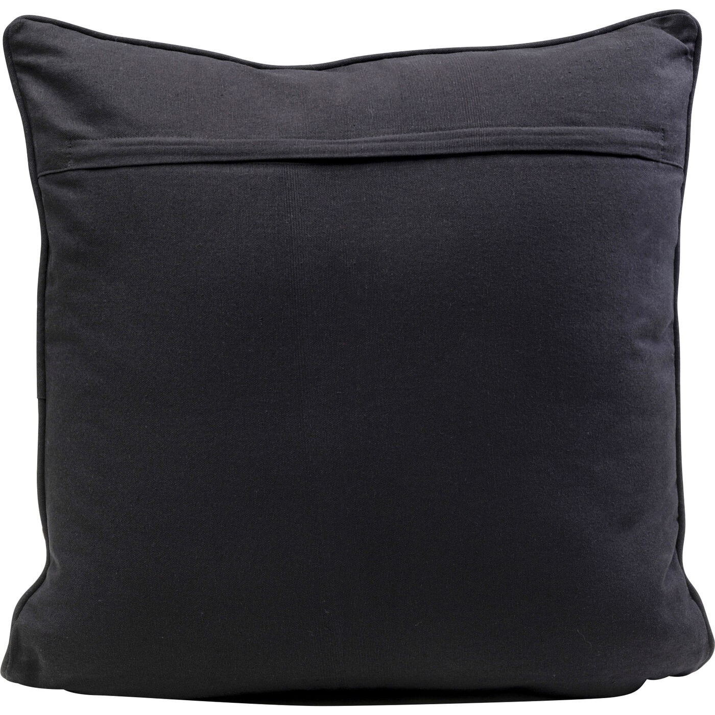 Coussin Catena Square taupe et noir Kare Design