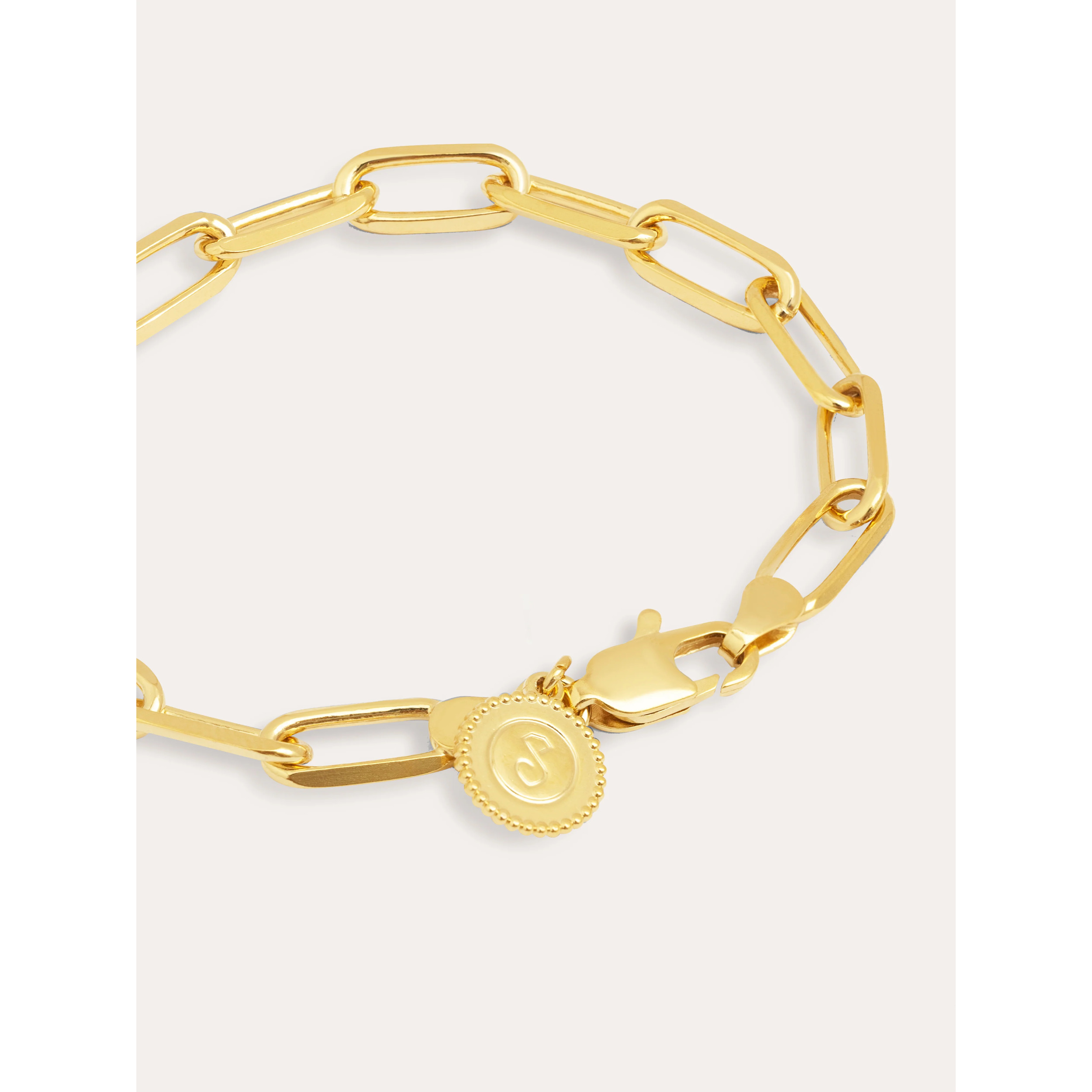 Pulsera Link Baño Oro