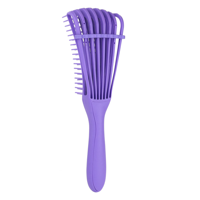Cepillo desenredante - morado - 24 cm