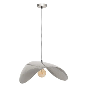 Suspension Arlo argent H128cm