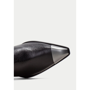 Botin Sidney Negro 6 cm