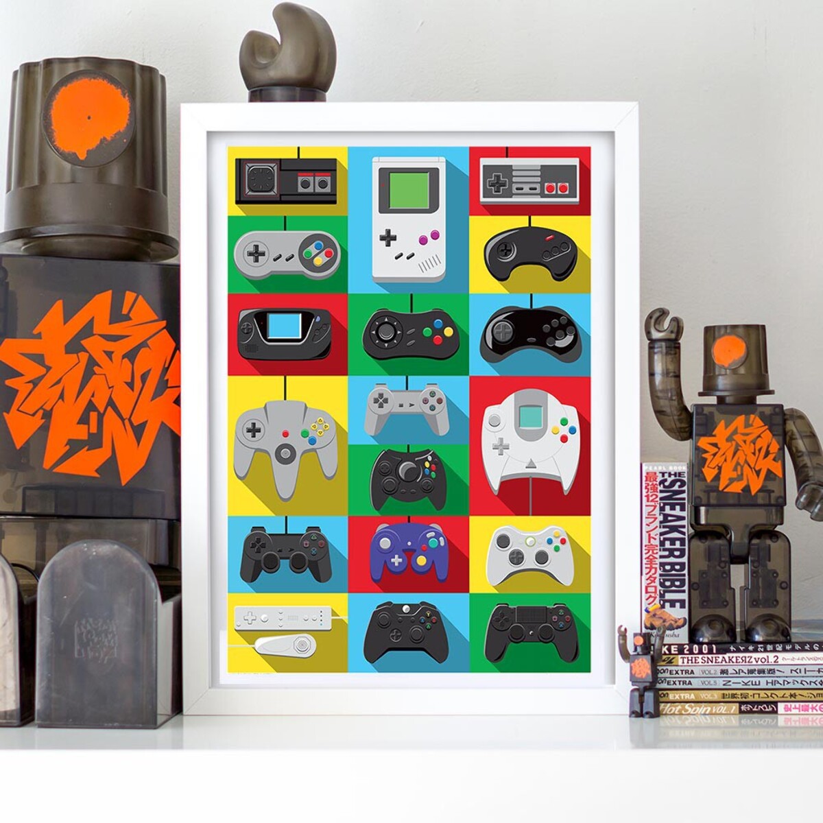 Affiche - Legendary Controllers - Olivier Bourdereau