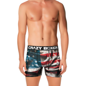 Calzoncillos Crazy Boxer USA para hombre