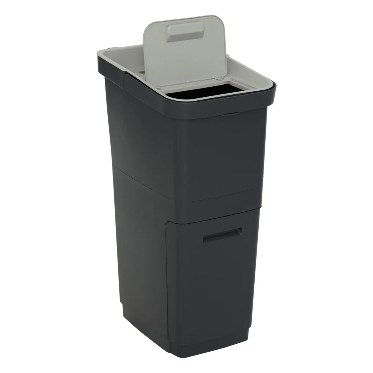 Poubelle de tri 36L 2 compartiments