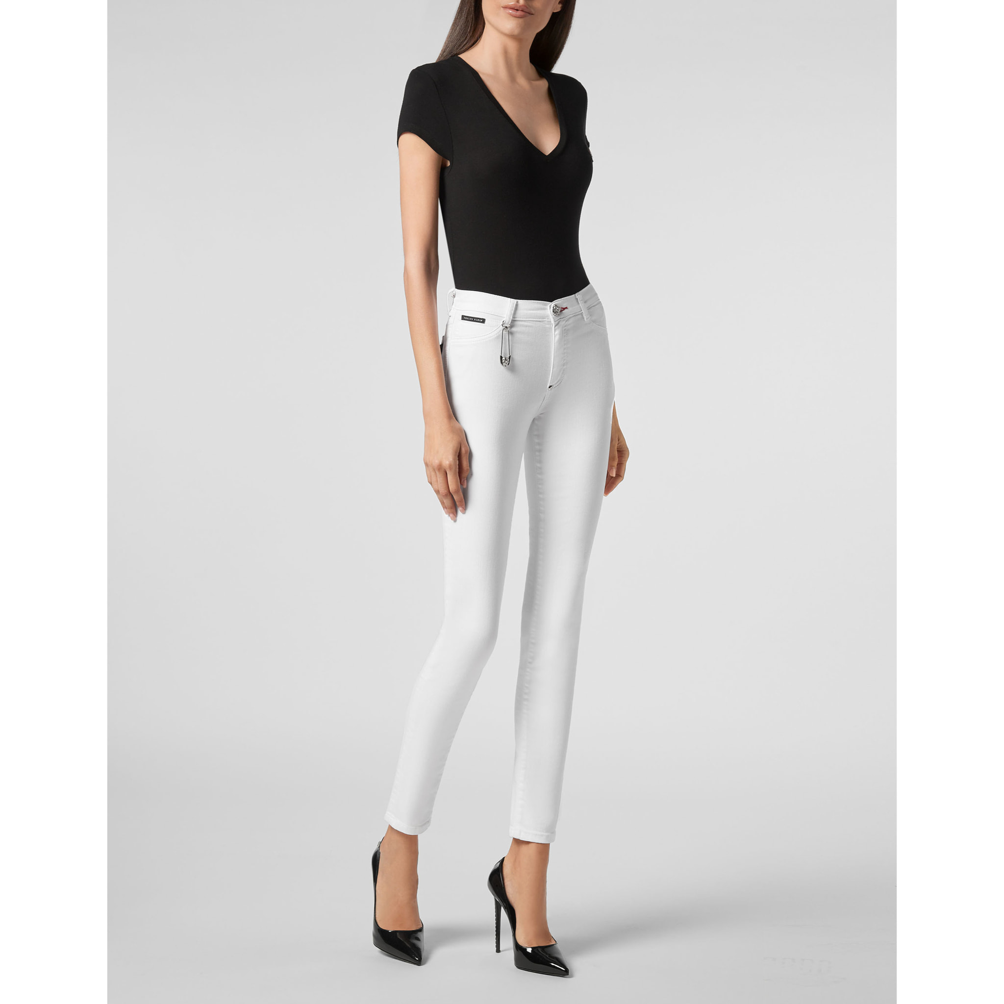 PHILIPP PLEIN High Waist Jegging ICONIC PLEIN