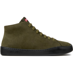 Zapatillas - CAMPER Peu Touring - Verde - Piel nobuk