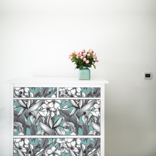 Sticker meuble tropical zonko 40 x 60 cm