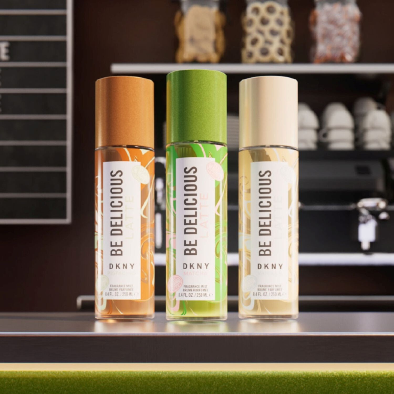 Be Delicious Latte - Matcha - Brume parfumée 250ml