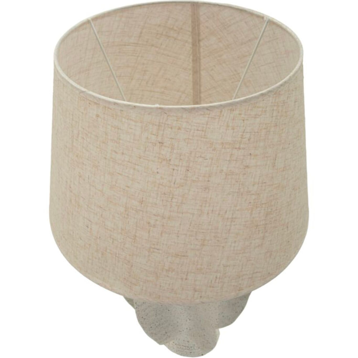 LAMPADA DA TAVOLO RESINA ESTER CM Ø 40X63