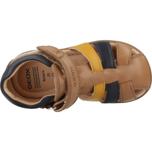 Sandalias Niño de la marca GEOX  modelo B SANDAL MACCHIA MARRON