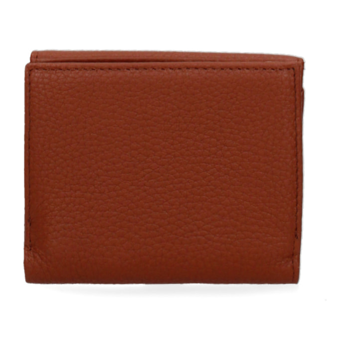 Portafoglio  da donna In Vera pelle Made in Italy 11x8,5x4 cm