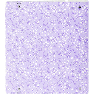 Carpeblock pp foam 4 ani 35mm c/recambio safta "light purple flowers"