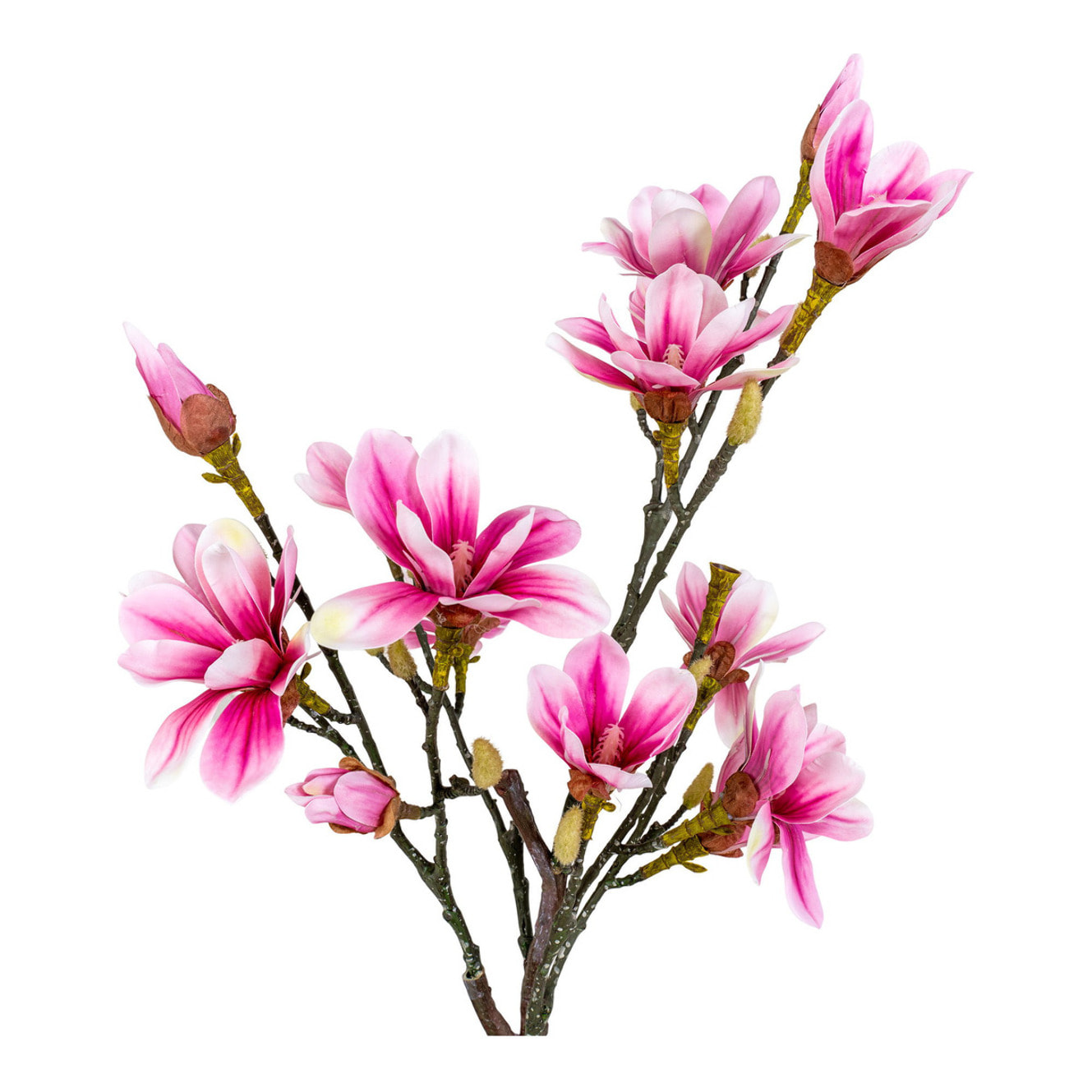 Magnolia artificiale in fiore Vikasa Home — H 75 cm