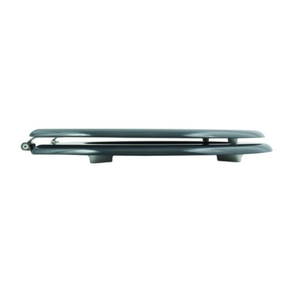 Abattant wc MDF CLEO Gris Anthracite - Charnières Inox MSV