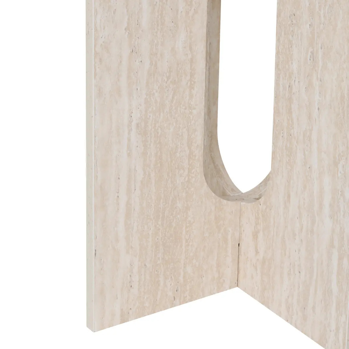 Table d'appoint Anaya beige 40x40x50cm