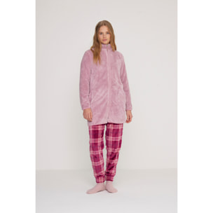 Vestaglia donna unity in eco pelliccia con zip Noidinotte