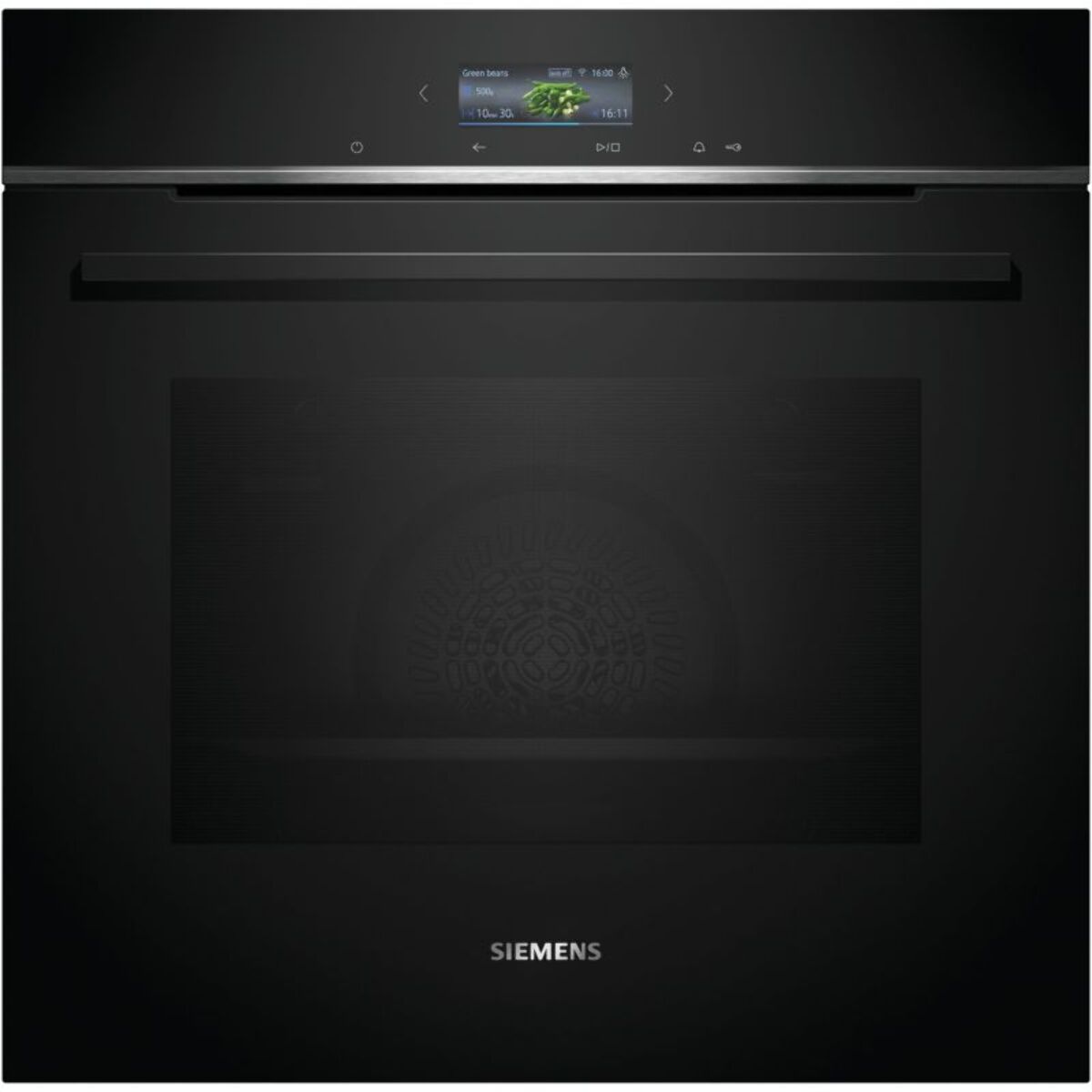Four encastrable SIEMENS HB772G2B1S - Pyrolyse - Chaleur pulsée - Porte froide - Écran tactile - iQ700 - Sonde de Cuisson