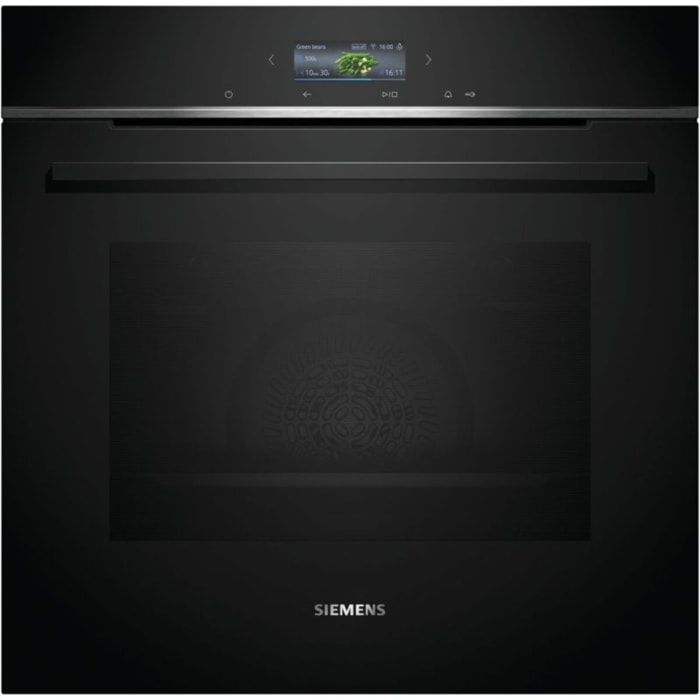 Four encastrable SIEMENS HB772G2B1S - Pyrolyse - Chaleur pulsée - Porte froide - Écran tactile - iQ700 - Sonde de Cuisson