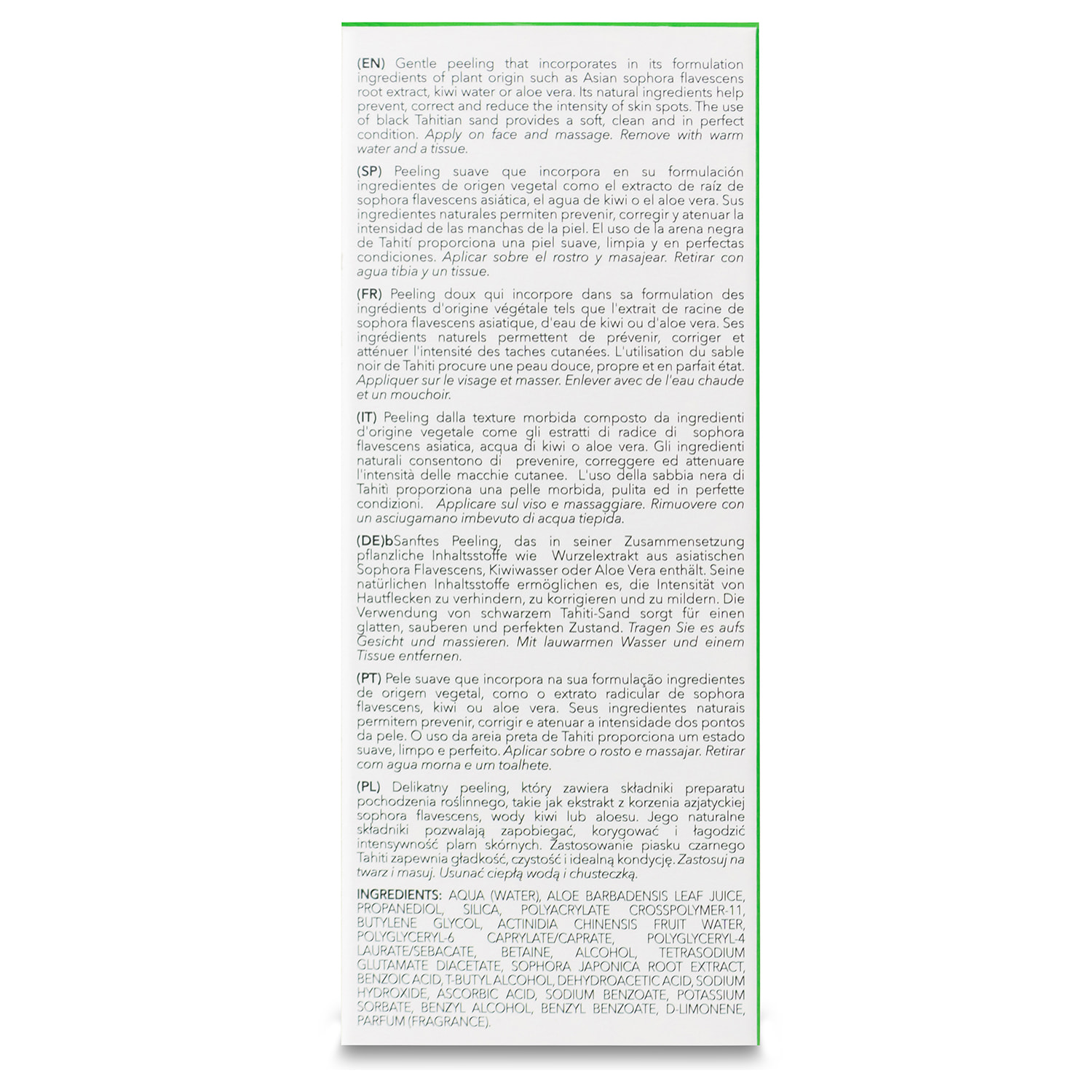 Peeling Bio Anti-Pigmentazione Mod. 2 Con Sabbia Vulcanica - 75 Ml - Tutti I Tipi Di Pelle