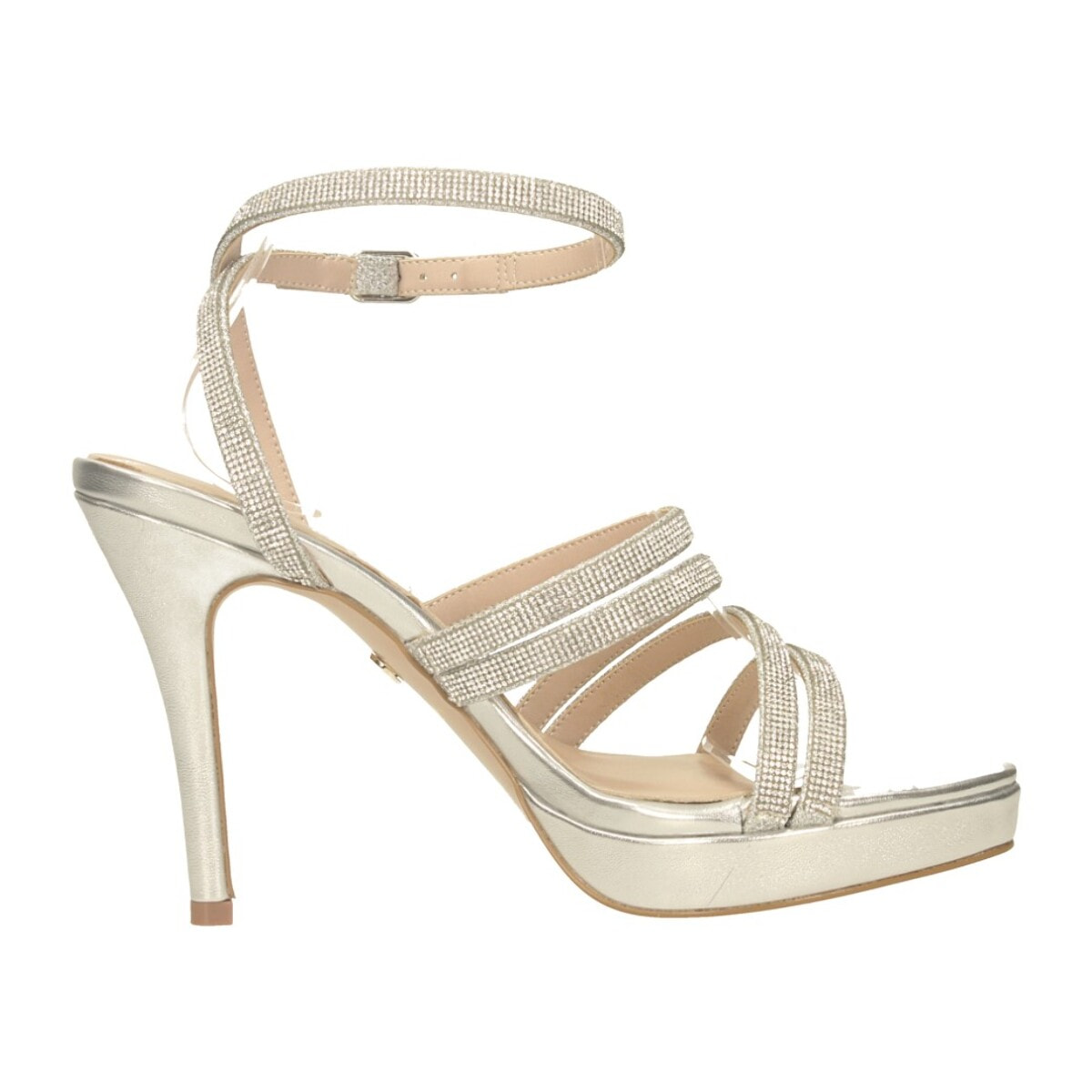 Sandali Donna Tata Italia Argentato