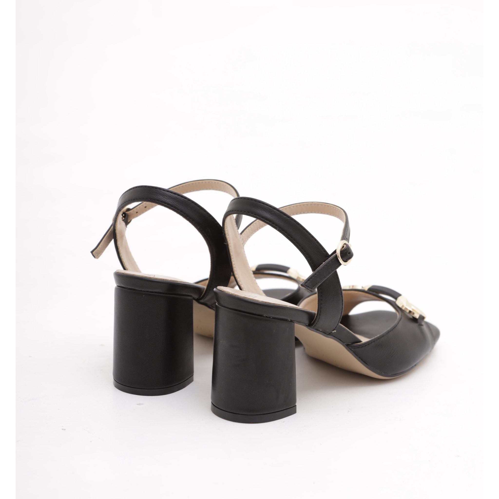 SANDALO MORSETTO CHOCOLA' NERO