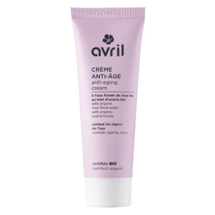 Crème anti-âge  50 ml - Certifiée bio - Cème anti-âge