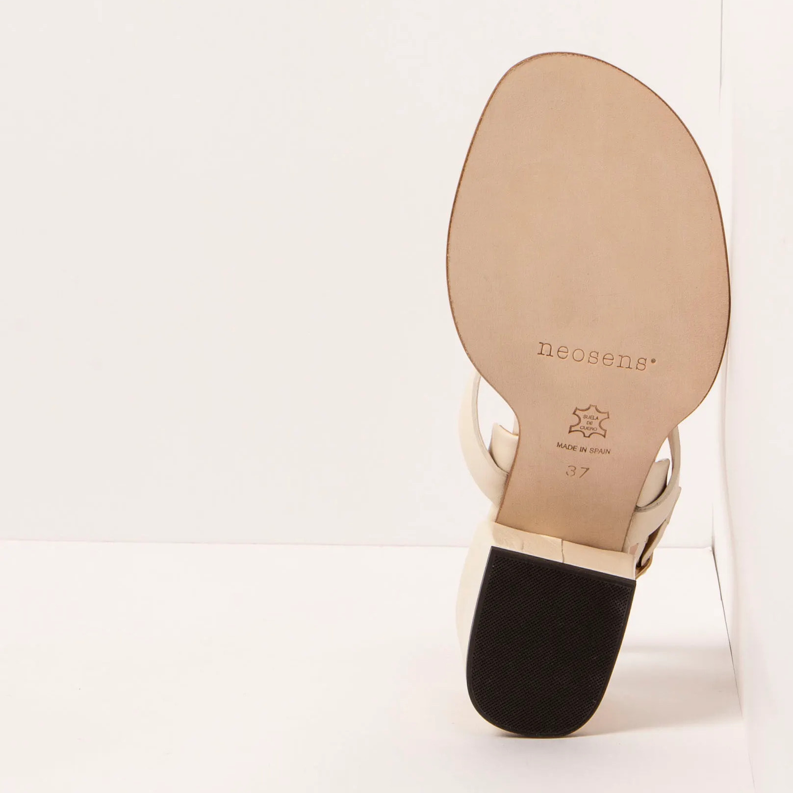 Sandalias con tacón S3173 NAPPA CREAM/ FABER color Cream