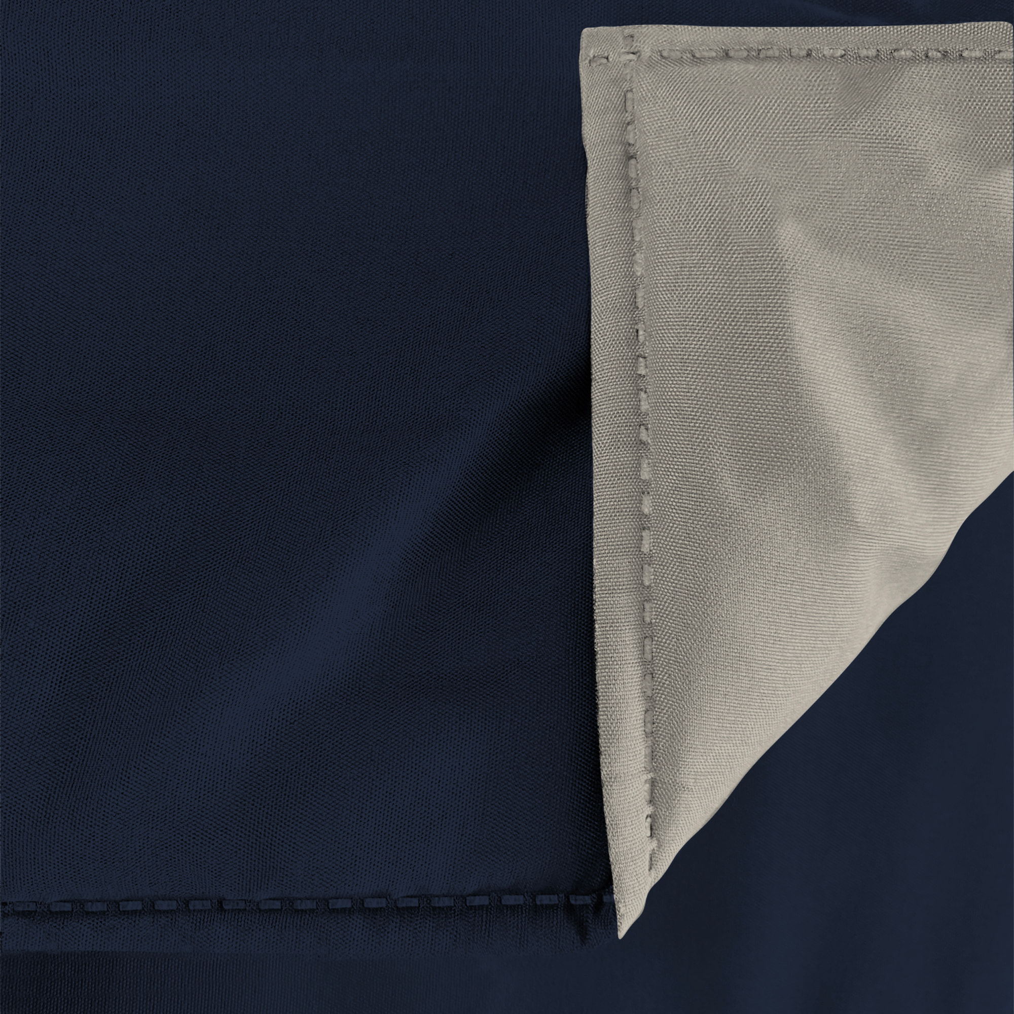 TRAPUNTA INVERNALE ELEGANT, 300gr, Microfibra, Doubleface, Made in Italy - BLU SCURO/GRIGIO CHIARO