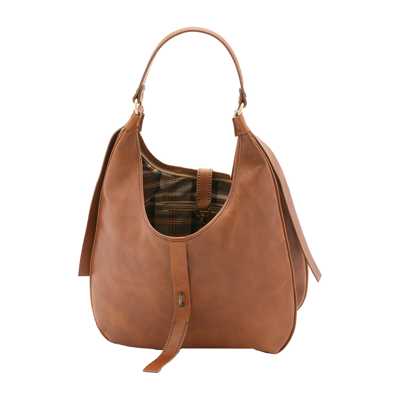 Borsa a spalla  unisex In Vera pelle Made in Italy 38x28x10 cm