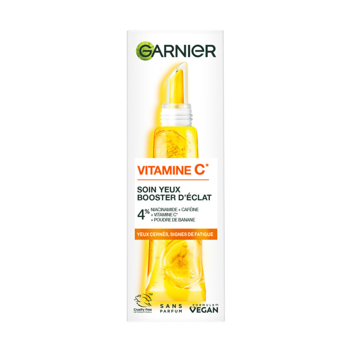 Garnier SkinActive Vitamine C Soin yeux Booster d'Éclat 15mL