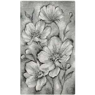 Tappeto Arredo Fiori Lavabile Antiscivolo