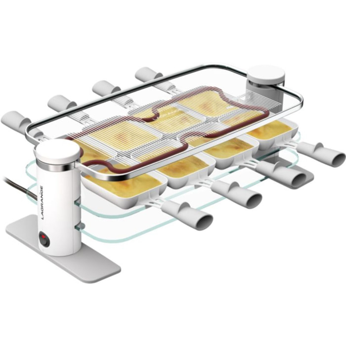 Raclette LAGRANGE x8 transparence céramique V2