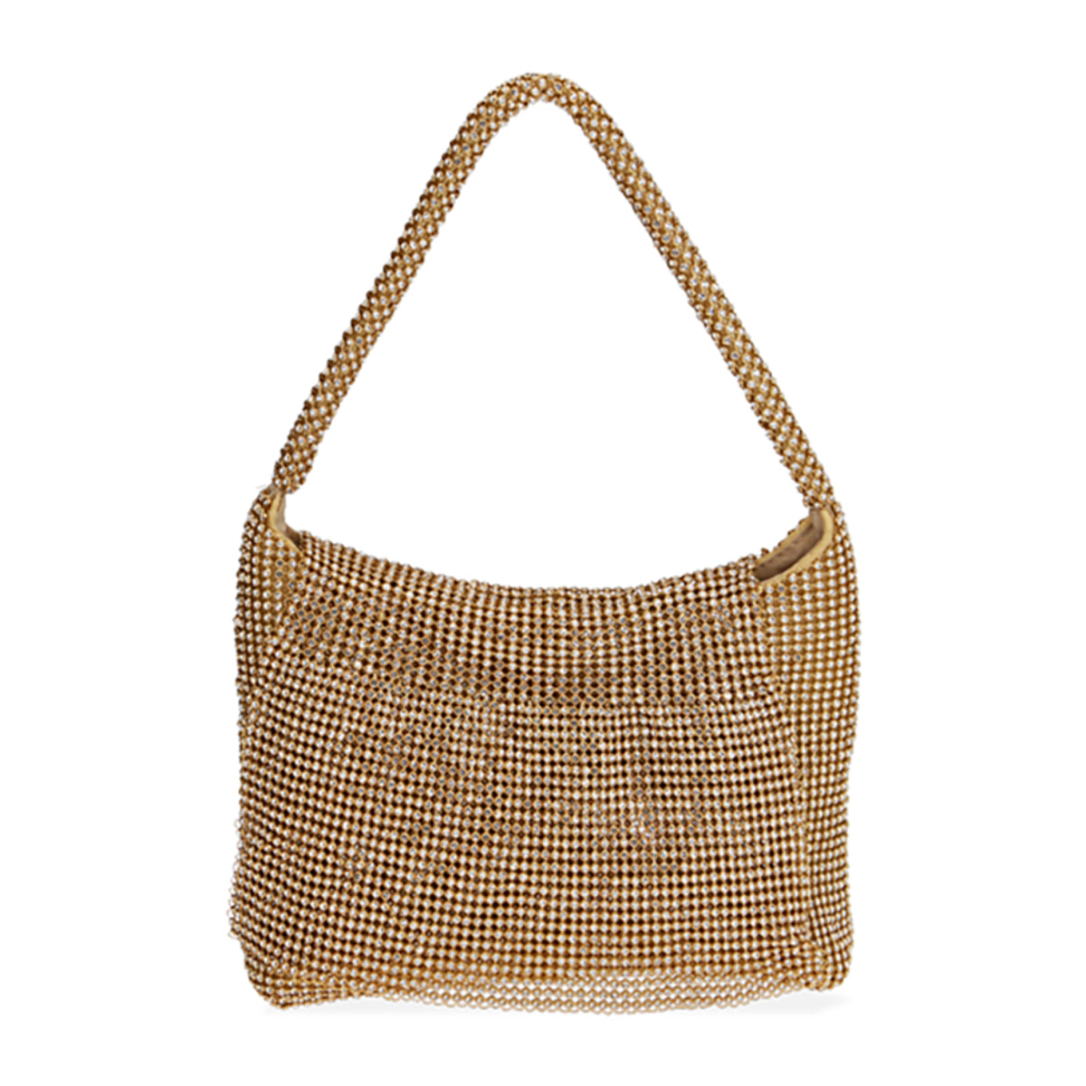 Mini bag oro di strass