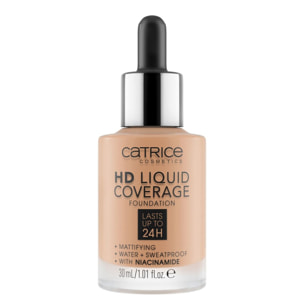 Hd Liquid Coverage Foundation - Fond de Teint Liquide Haute Couvrance 30ml