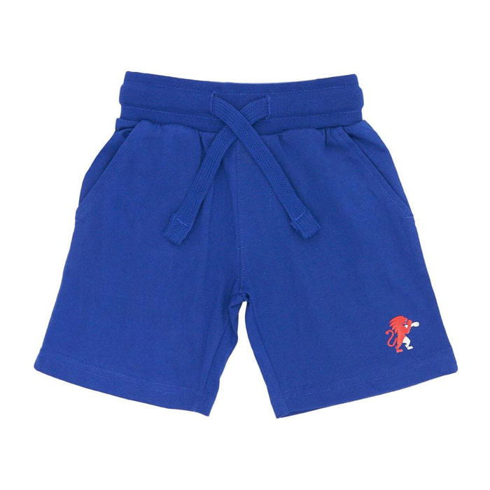 Nuevo Pantalón corto deportivo de punto pesado para niños