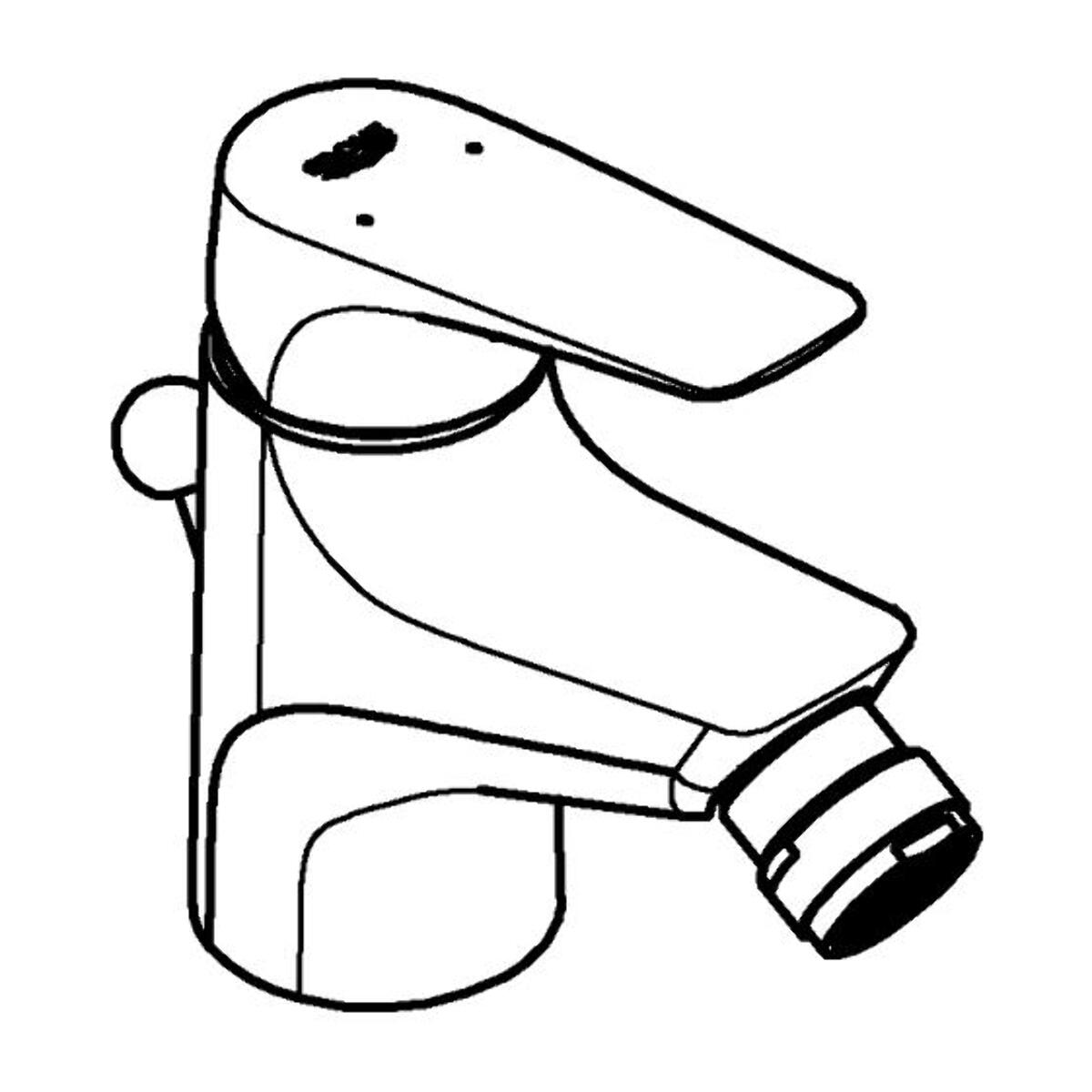 GROHE Start Flow Mitigeur monocommande Bidet Chromé
