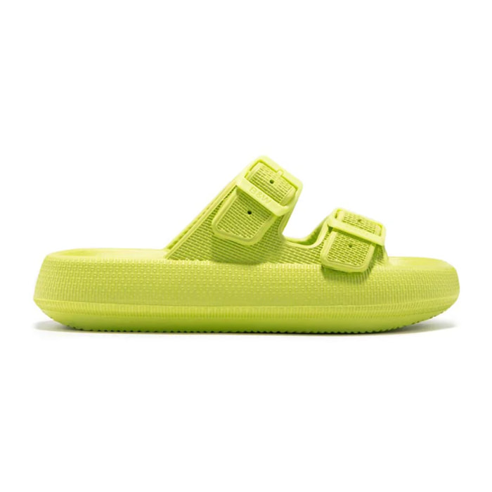 Sandalias de EVA color lima
