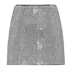 PHILIPP PLEIN Leather Skirt Mini