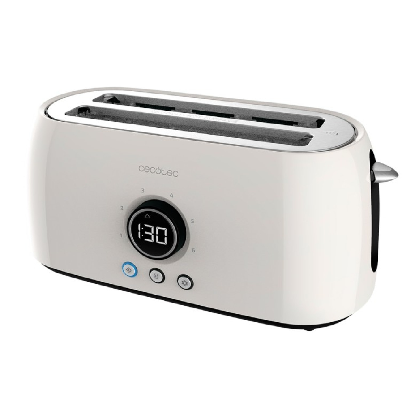 Tostadora Digital ClassicToast 15000 Beige Extra Double. 1500 W, Capacidad para