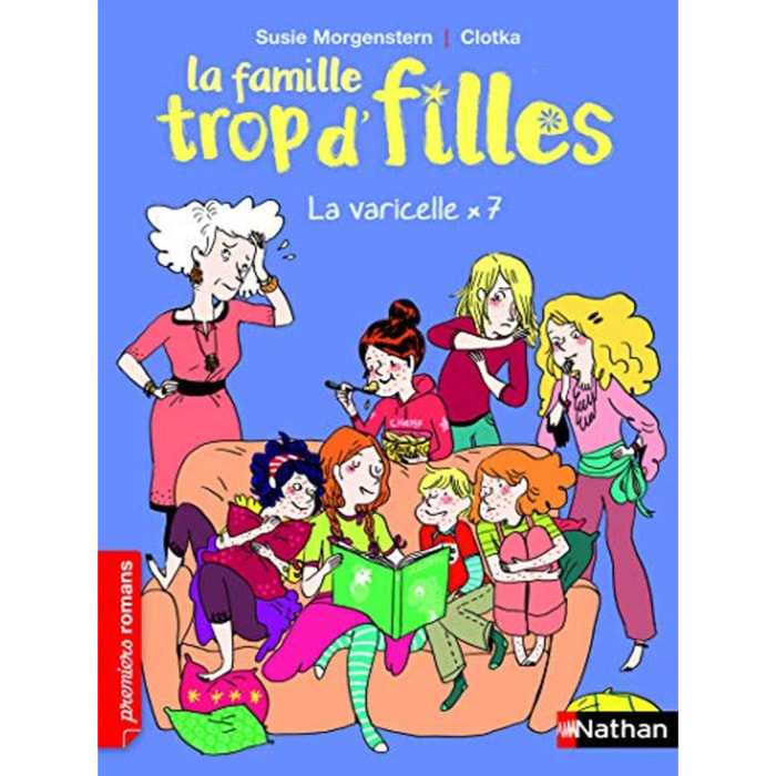 Morgenstern, Susie | La Famille trop d'filles: La varicelle x7 | Livre d'occasion