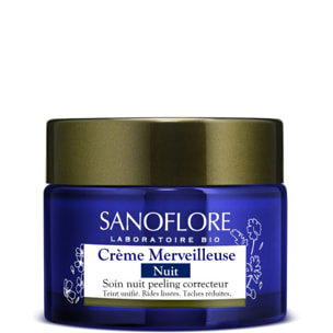 Merveilleuse - Crème Nuit Peeling Anti-rides