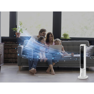 Climatizador Evaporativo de torre digital con apertura superior RAFY 75N PURLINE