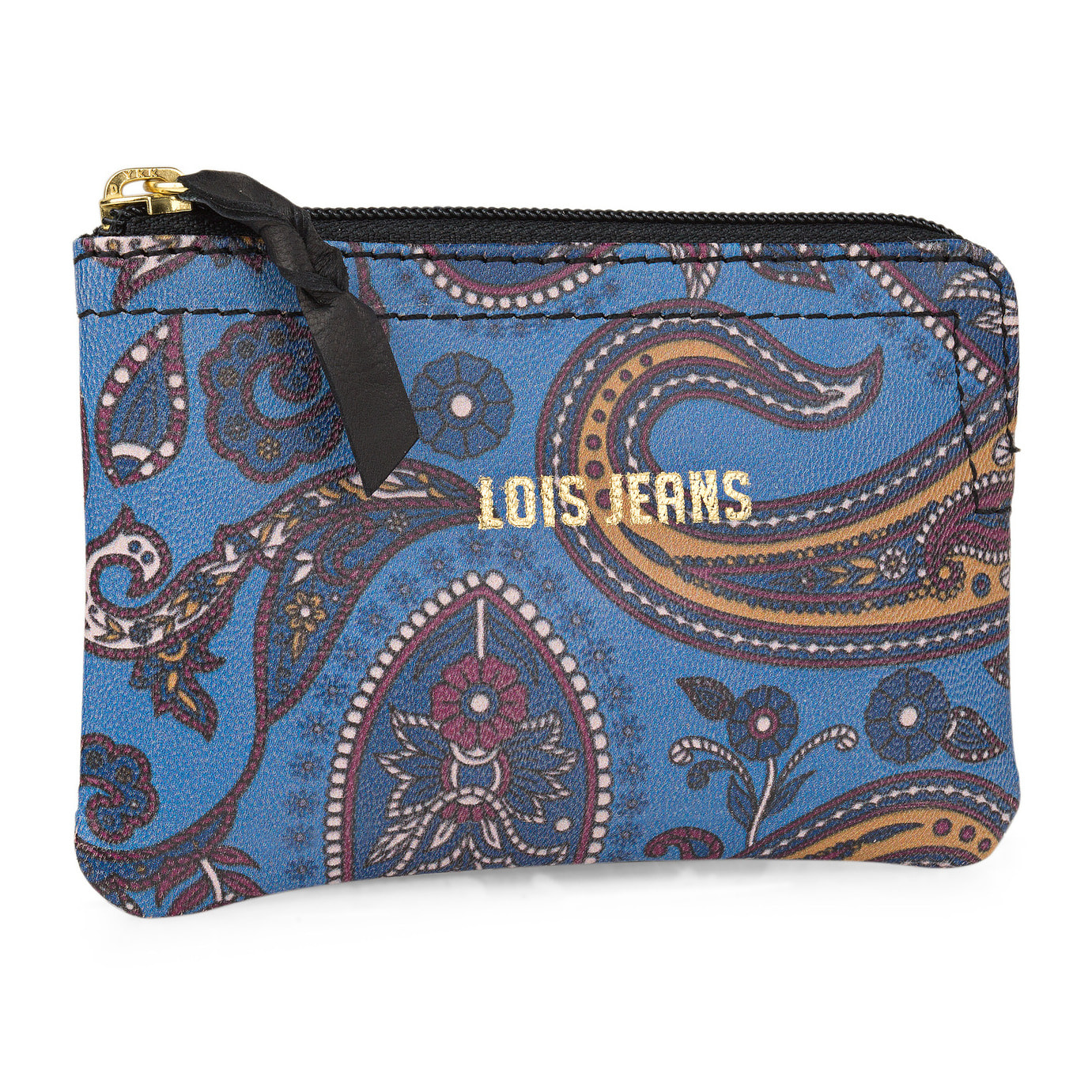 Monedero Piel Mujer Lois Mirage Azul