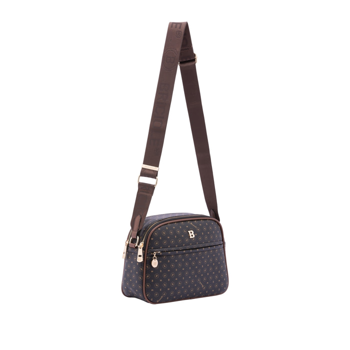 Borsa a tracolla da donna - Modello False - Ecopelle - 19.0 x 26.0 x 9.0 cm