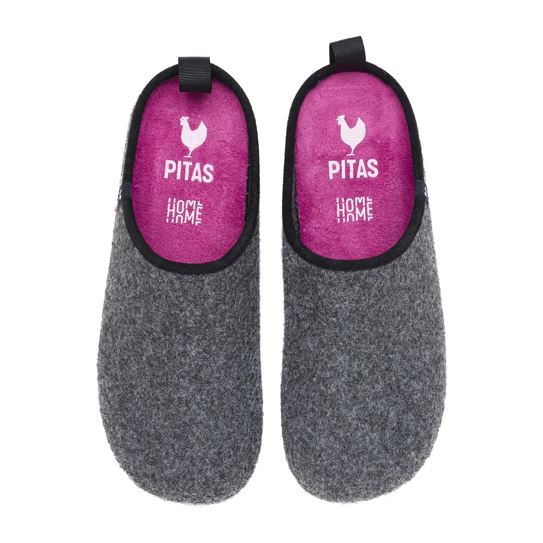 Zapatillas De Casa Lanna Woman Morado & Grafito