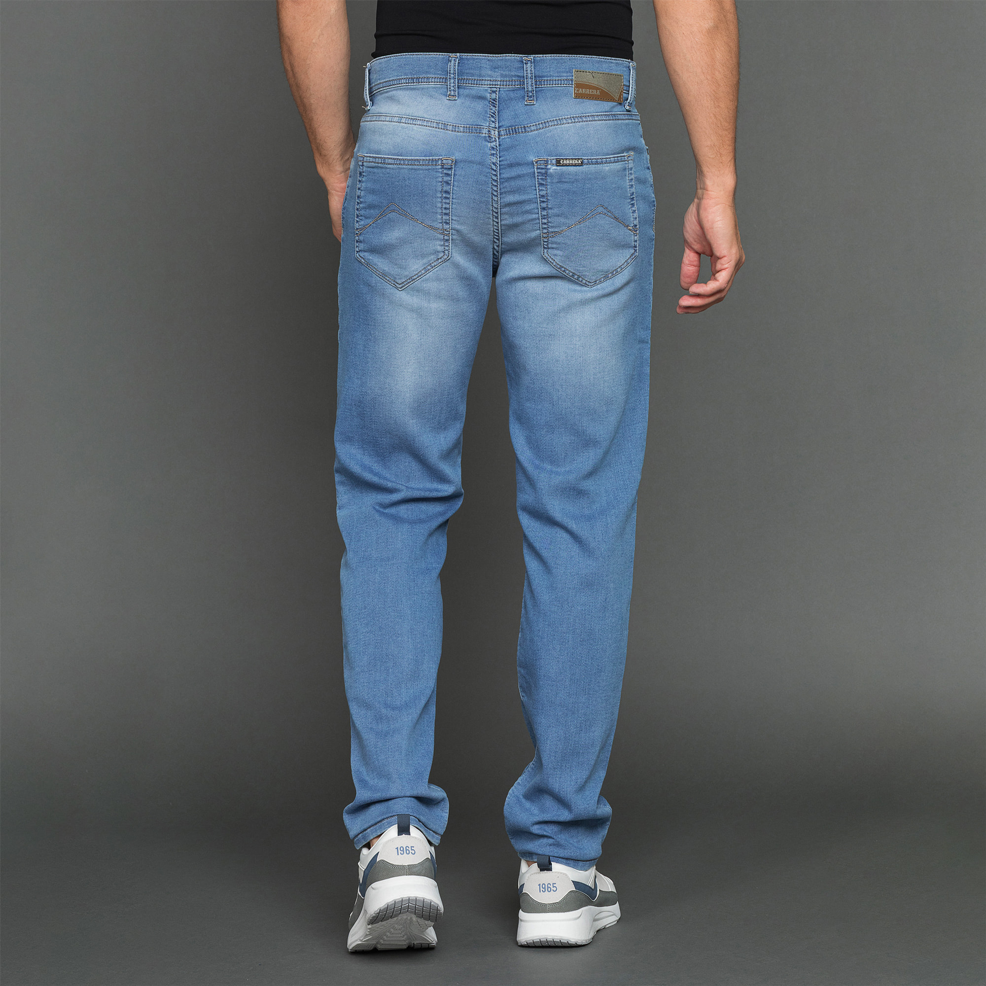 JEANS PASSPORT DA UOMO IN TESSUTO DENIM PLAY DA 10 oz.
