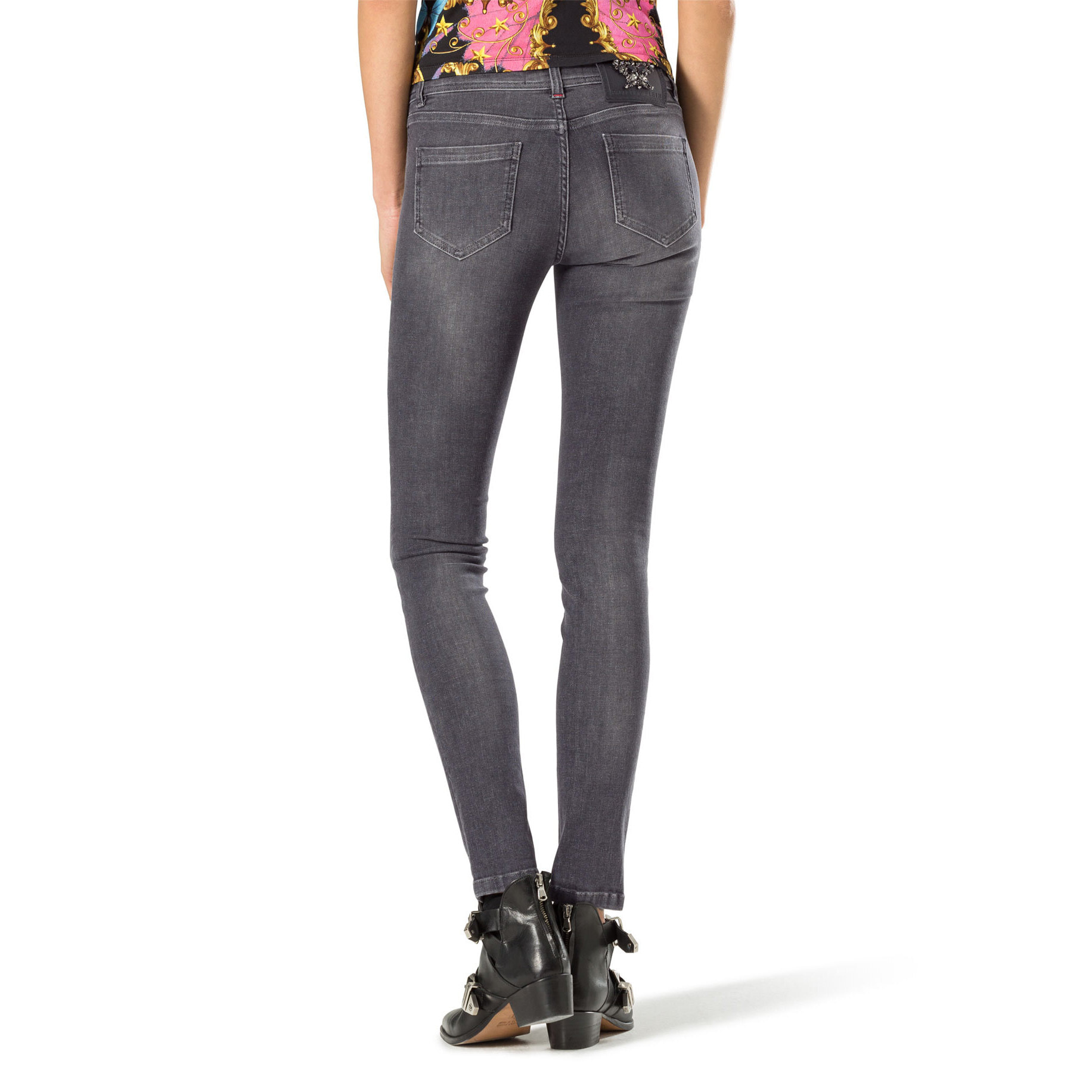 PHILIPP PLEIN jeggings "dance with the devil"