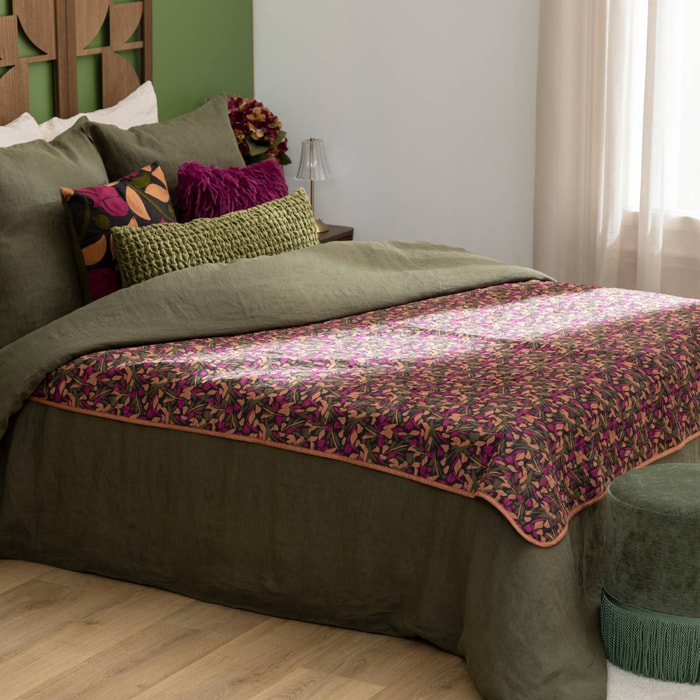 Dessus de lit Bellissima violet 260x240cm