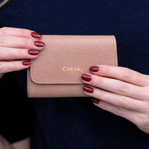 Portafoglio Cheval Firenze Cosmo Mini Rosa Cipria