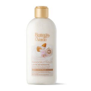 MANDORLE DOLCI - Leche limpiadora - calmante y suavizante - con leche y aceite de Almendras dulces (200 ml) - pieles normales